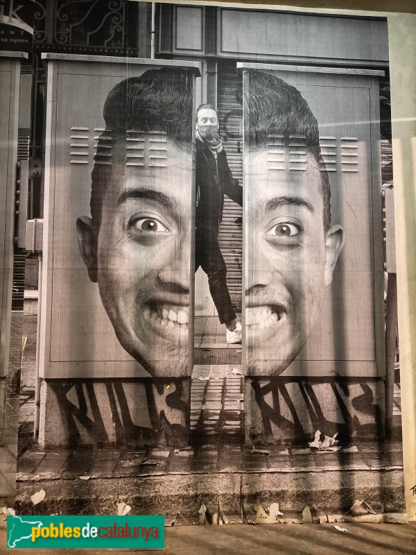 Barcelona - Mural <i>Vides Partides </i>