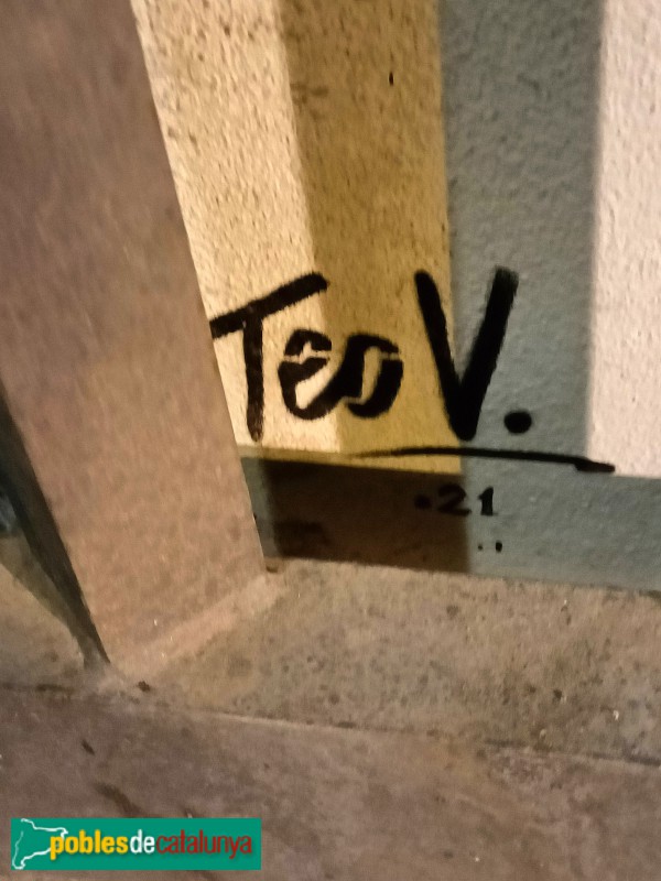 Barcelona - Mural <i>Vides Partides </i>