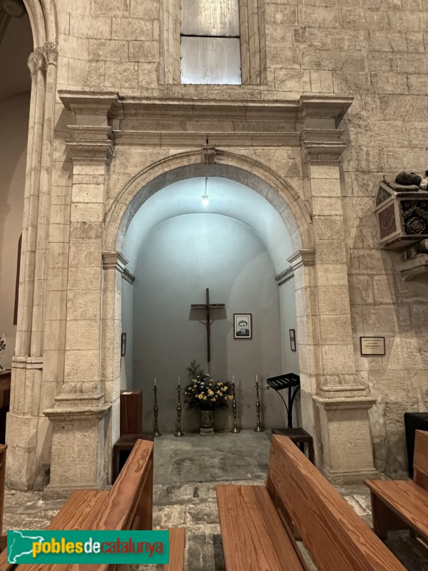 Vilafranca del Penedès - Església de Sant Francesc (Foto: Albert Esteves, 2024) Vilafranca del Penedès - Església de Sant Francesc