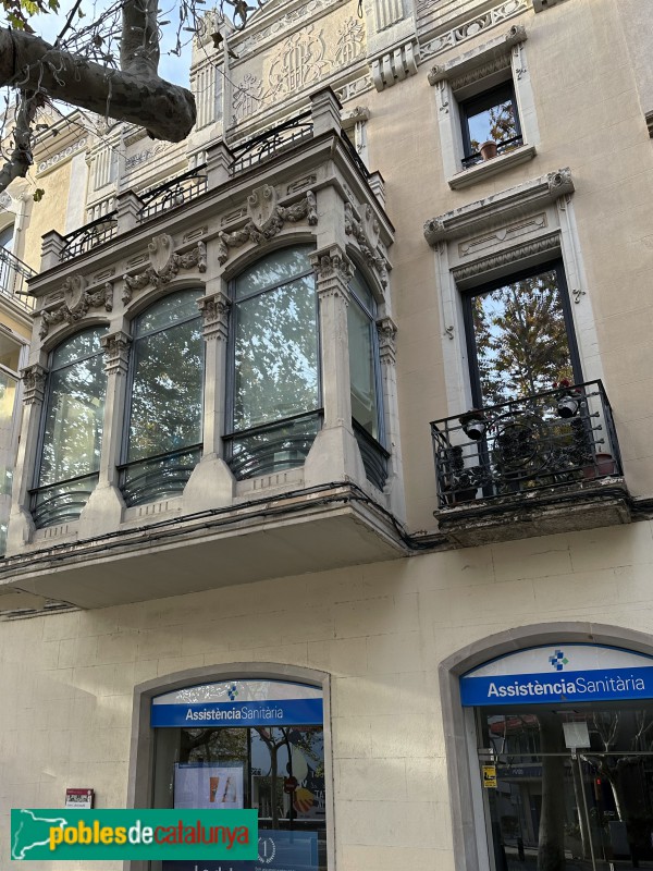 Vilafranca del Penedès - Casa Cañas i Mañé (Foto: Albert Esteves, 2023) Vilafranca del Penedès - Casa Cañas i Mañé