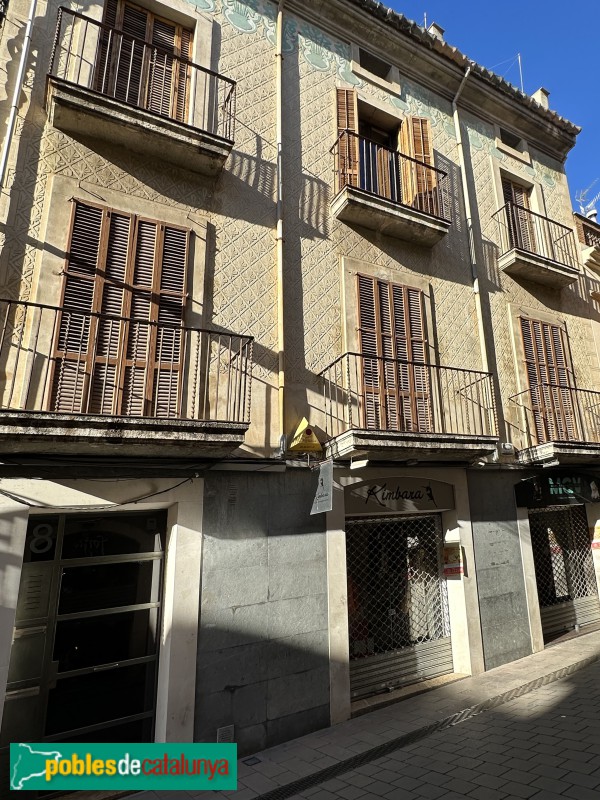 Vilafranca del Penedès - Casa Romeu (Foto: Albert Esteves, 2023) Vilafranca del Penedès - Casa Romeu