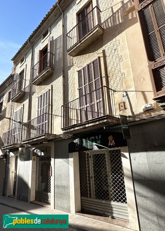 Vilafranca del Penedès - Casa Romeu (Foto: Albert Esteves, 2023) Vilafranca del Penedès - Casa Romeu