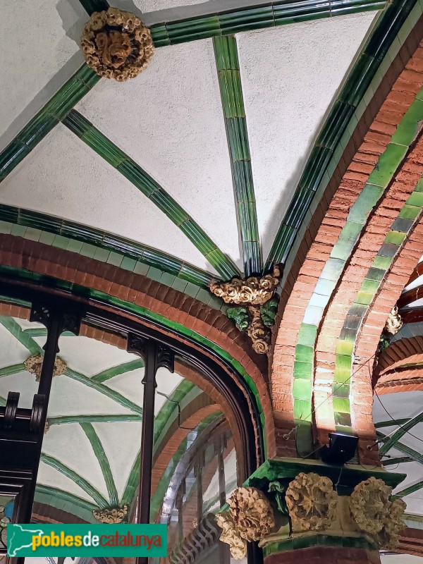 Barcelona - Palau de la Música. Foyer (Foto: Anna Corcoll, 2023) Barcelona - Palau de la Música. Foyer