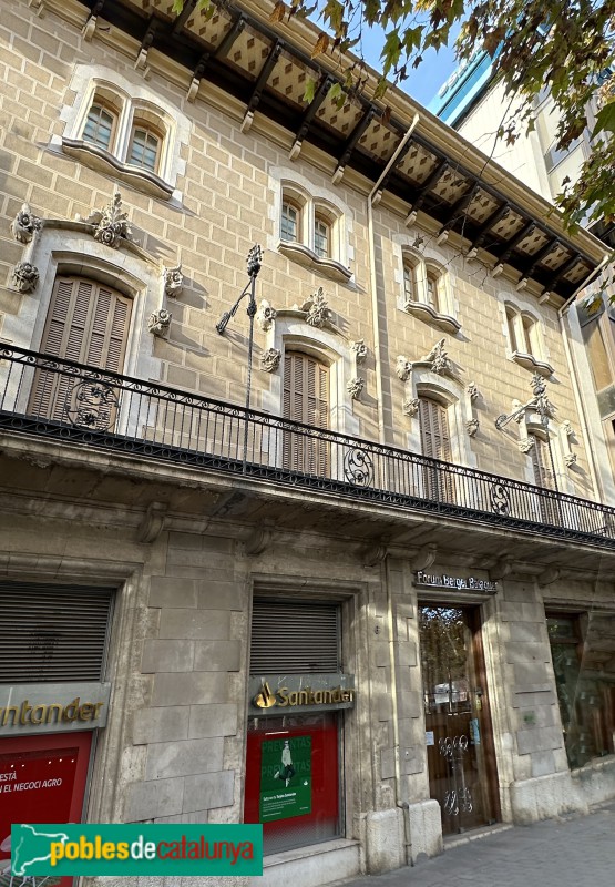 Vilafranca del Penedès - Casa Elías Valero (Foto: Albert Esteves, 2023) Vilafranca del Penedès - Casa Elías Valero