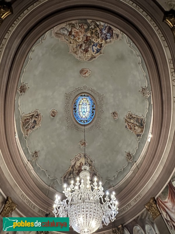 Vilafranca del Penedès. Basílica de Santa Maria. Capella del Santíssim (Foto: Albert Esteves, 2024) Vilafranca del Penedès. Basílica de Santa Maria. Capella del Santíssim