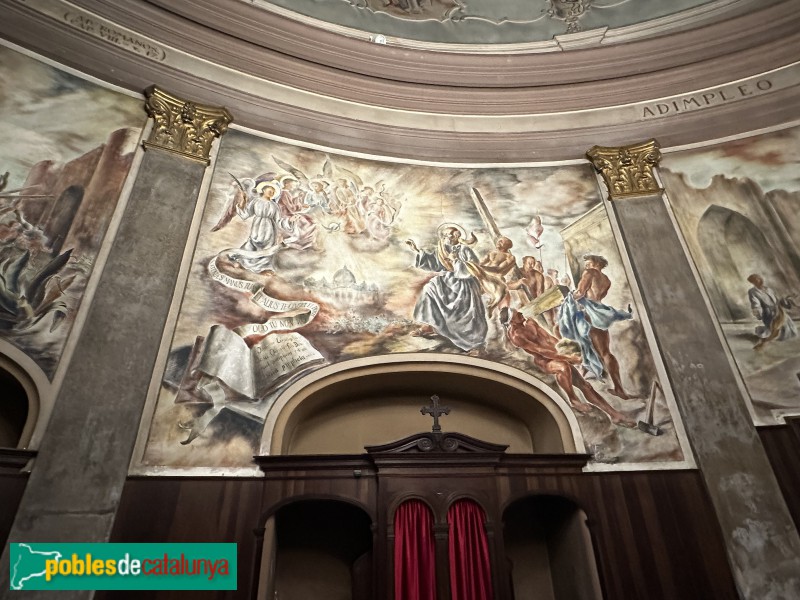 Vilafranca del Penedès. Basílica de Santa Maria. Capella del Santíssim (Foto: Albert Esteves, 2024) Vilafranca del Penedès. Basílica de Santa Maria. Capella del Santíssim