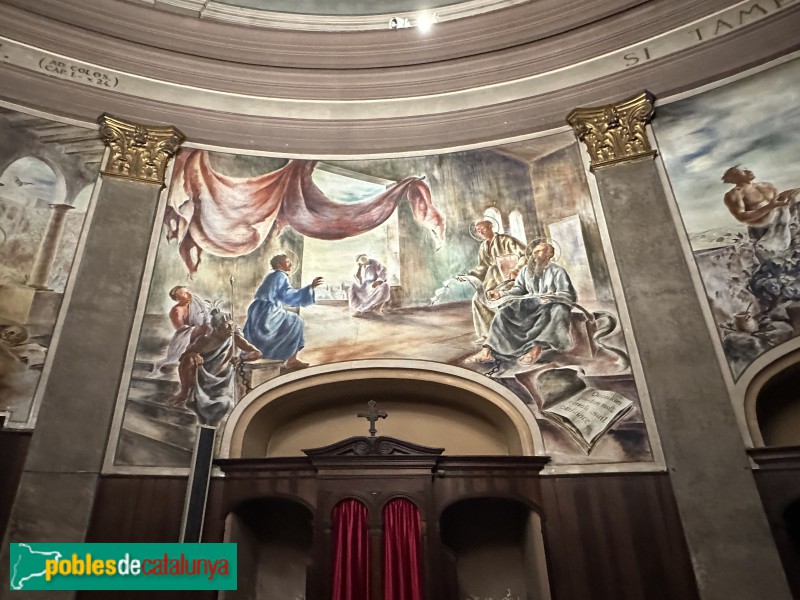 Vilafranca del Penedès. Basílica de Santa Maria. Capella del Santíssim (Foto: Albert Esteves, 2024) Vilafranca del Penedès. Basílica de Santa Maria. Capella del Santíssim