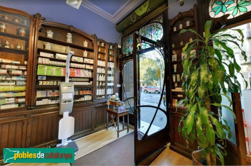 Barcelona - Farmàcia Nordbeck (Farmàcia Aguilar) (Foto: Sergi Suárez, 2024) Barcelona - Farmàcia Nordbeck (Farmàcia Aguilar)