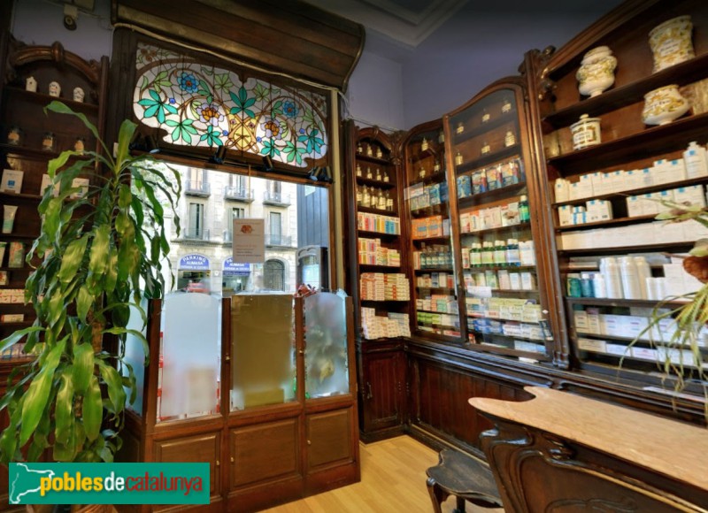 Barcelona - Farmàcia Nordbeck (Farmàcia Aguilar) (Foto: Sergi Suárez, 2024) Barcelona - Farmàcia Nordbeck (Farmàcia Aguilar)