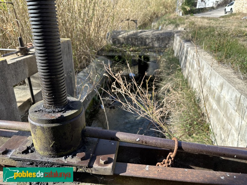 Ulldecona - Séquia del Castell (Foto: Albert Esteves, 2024) Ulldecona - Séquia del Castell