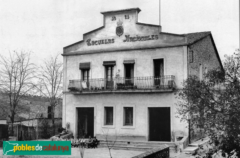 Lliçà d'Amunt - Antiga escola. Foto antiga Lliçà d'Amunt - Antiga escola. Foto antiga