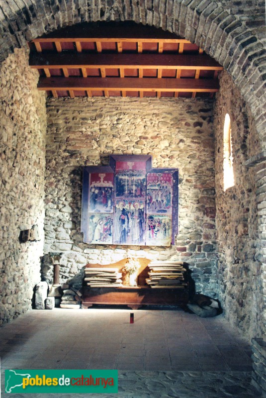 Lliçà d'Amunt - Capella de Santa Justa i Santa Rufina (Foto: <i>Jordi Contijoch -calaix.gencat.cat-</i>, 2010) Lliçà d'Amunt - Capella de Santa Justa i Santa Rufina