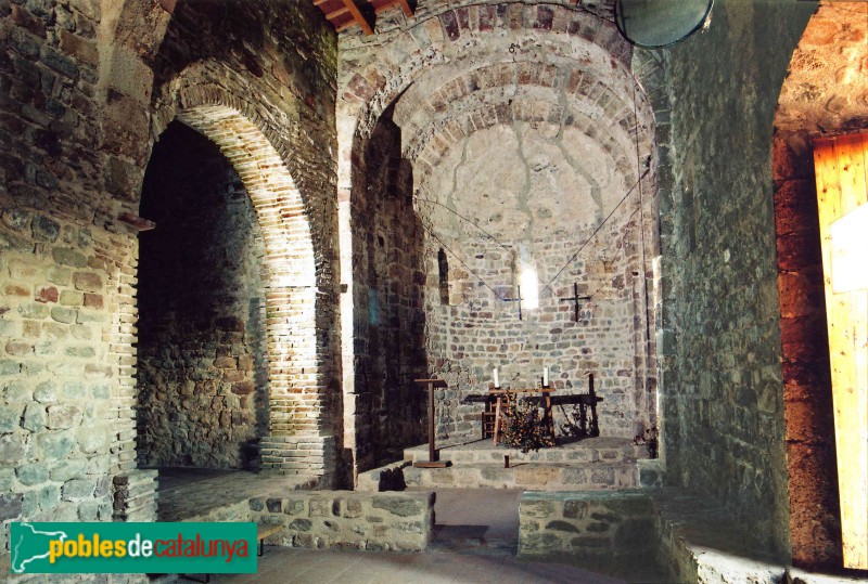 Lliçà d'Amunt - Capella de Santa Justa i Santa Rufina (Foto: <i>Jordi Contijoch -calaix.gencat.cat-</i>, 2010) Lliçà d'Amunt - Capella de Santa Justa i Santa Rufina