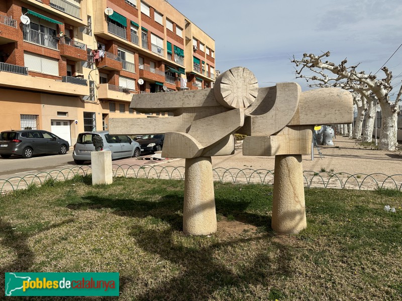 Ulldecona - Monument als Pagesos (Foto: Albert Esteves, 2024) Ulldecona - Monument als Pagesos