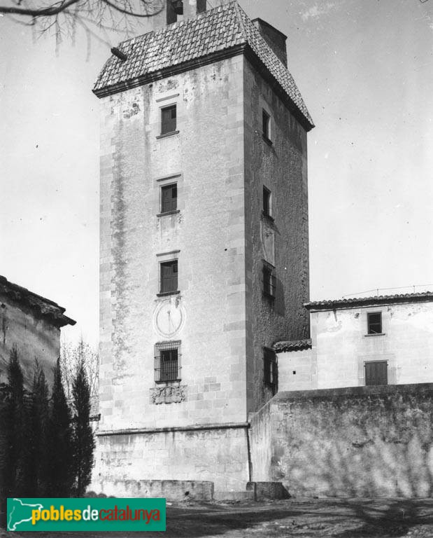 Lliçà de Vall - Can Coll (Foto: <i>Ricard Martí -Arxiu Fotogràfic Centre Excursionista de Catalunya-</i>, c1932) Lliçà de Vall - Can Coll