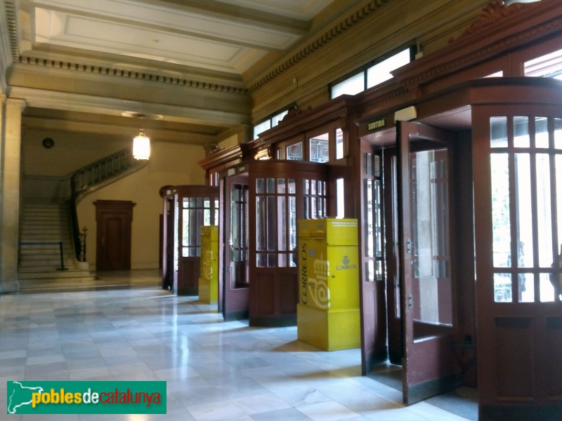 Barcelona - Edifici de Correus (Foto: Anna Corcoll, 2017) Barcelona - Edifici de Correus