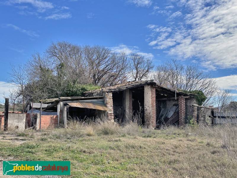 Lliçà de Vall - Ca n'Oliveres Vell. Pallissa (Foto: Albert Esteves, 2024) Lliçà de Vall - Ca n'Oliveres Vell. Pallissa