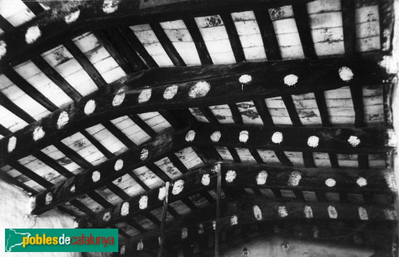 Sant Esteve de Palautordera - Ca l'Estrada (Foto: <i>Josep de Cabanyes -Arxiu Fotogràfic Centre Excursionista de Catalunya-</i>, 1933) Sant Esteve de Palautordera - Ca l'Estrada