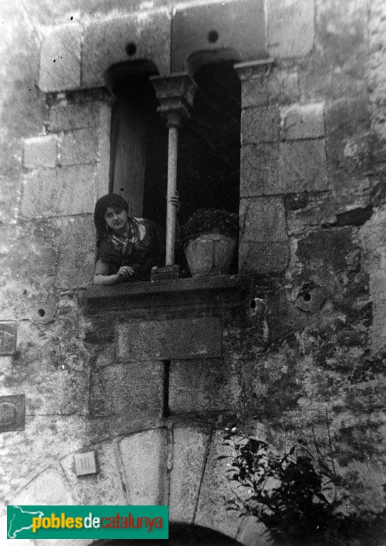 Sant Esteve de Palautordera - Ca l'Auleda (Foto: <i>Josep M. Armengol -Arxiu Fotogràfic Centre Excursionista de Catalunya-</i>, 1899-1915) Sant Esteve de Palautordera - Ca l'Auleda