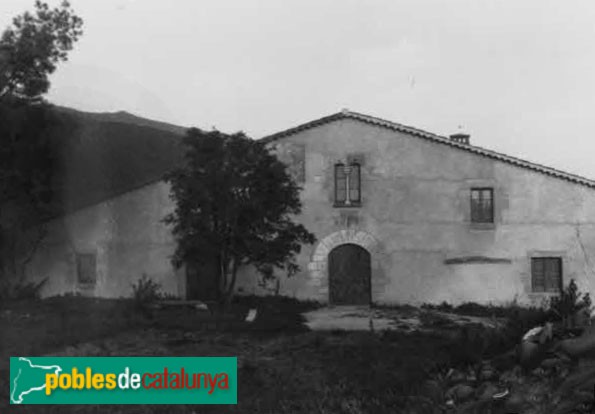Sant Esteve de Palautordera - Ca l'Auleda (Foto: <i>Montserrat Viader -calaix.gencat.cat-</i>, 1982) Sant Esteve de Palautordera - Ca l'Auleda