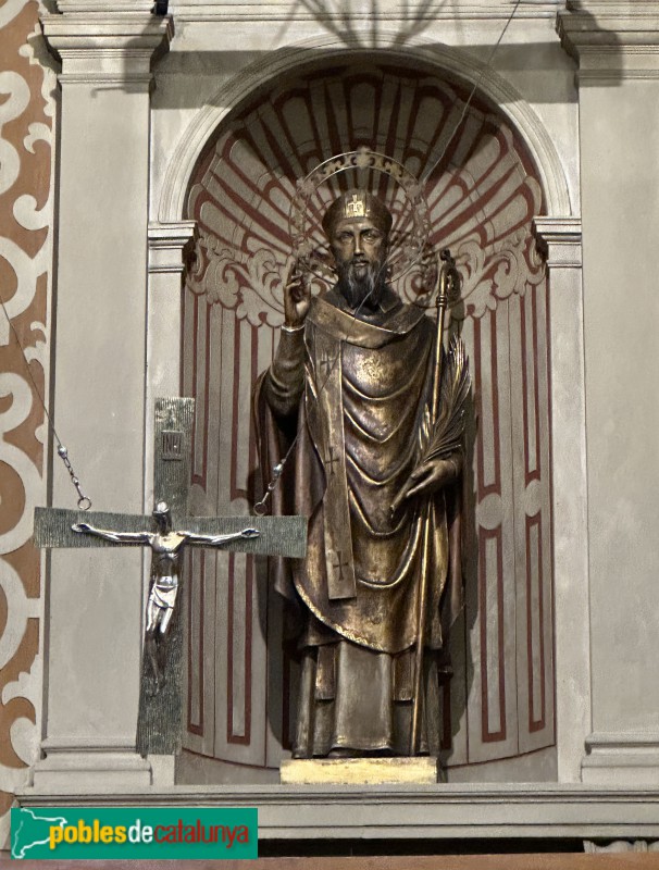 Sant Sadurní d'Anoia - Església de Sant Sadurní (Foto: Albert Esteves, 2024) Sant Sadurní d'Anoia - Església de Sant Sadurní