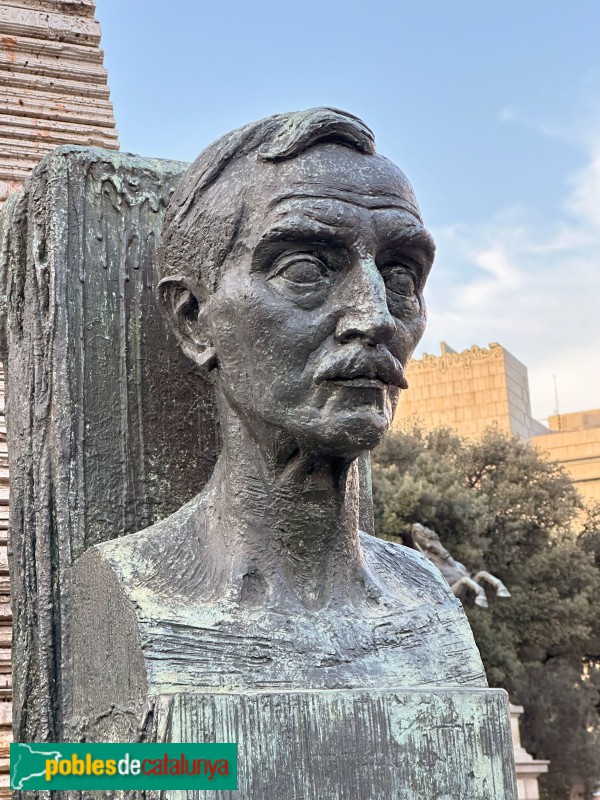 Barcelona - Monument a Macià (Foto: Albert Esteves, 2024) Barcelona - Monument a Macià