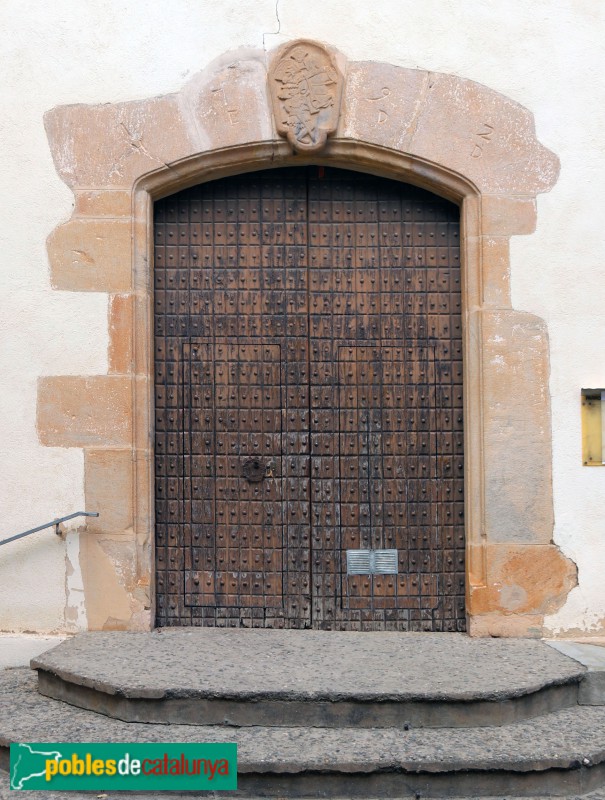 Viladecavalls - Església de Sant Martí. Portada