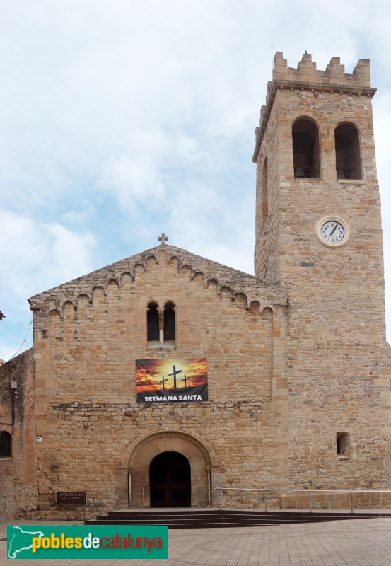 Rubí - Església de Sant Pere (Foto: Albert Esteves, 2024) Rubí - Església de Sant Pere