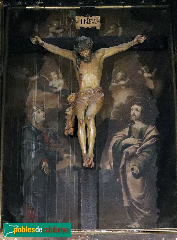 Girona - Catedral. Retaule de la Crucifixió (Foto: Albert Esteves, 2024) Girona - Catedral. Retaule de la Crucifixió