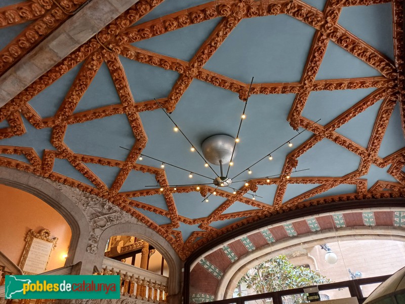 Barcelona - Palau de la Música. Vestíbul Sant Pere (Foto: Sergi Suárez, 2024) Barcelona - Palau de la Música. Vestíbul Sant Pere