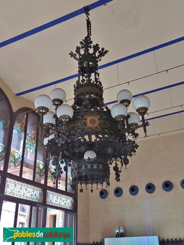 Barcelona - Palau de la Música. Sala Millet (Foto: Sergi Suárez, 2024) Barcelona - Palau de la Música. Sala Millet