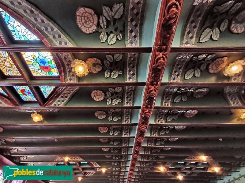 Barcelona - Palau de la Música. Sala de concerts (Foto: Sergi Suárez, 2024) Barcelona - Palau de la Música. Sala de concerts