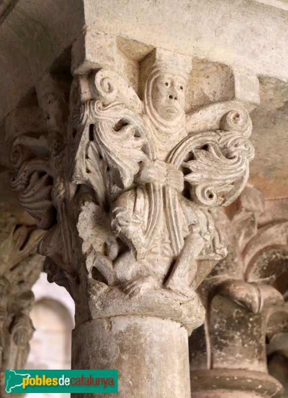 Girona - Sant Pere de Galligants. Claustre (Foto: Albert Esteves, 2024) Girona - Sant Pere de Galligants. Claustre