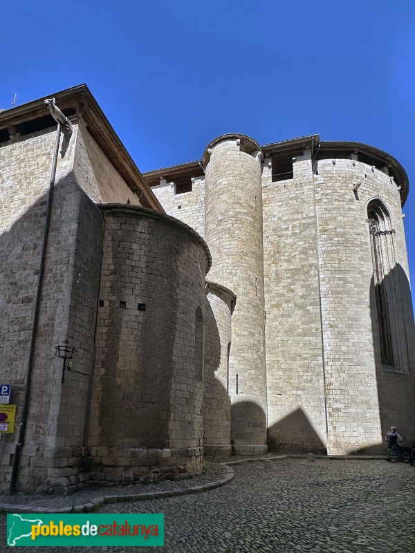 Girona - Església de Sant Feliu (Foto: Albert Esteves, 2024) Girona - Església de Sant Feliu