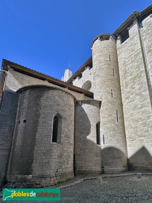 Girona - Església de Sant Feliu (Foto: Albert Esteves, 2024) Girona - Església de Sant Feliu