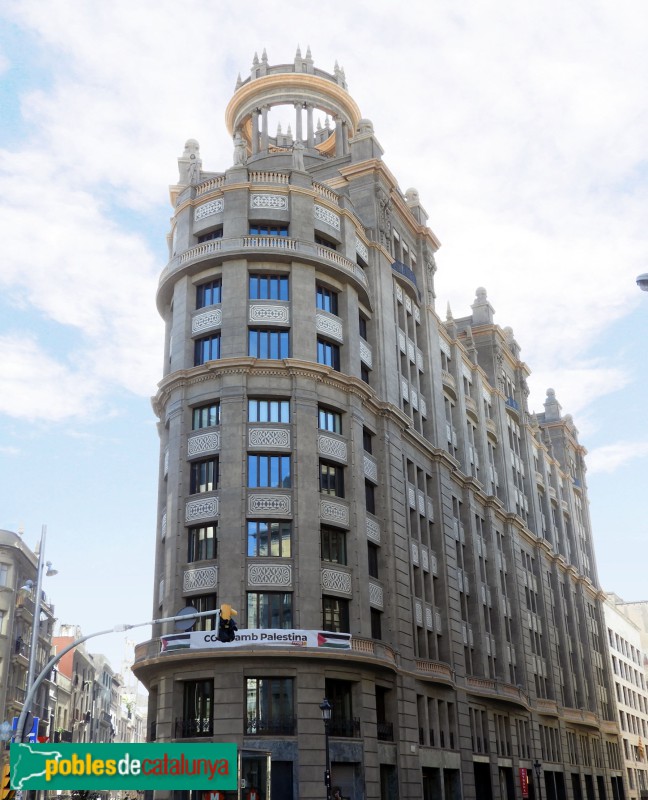 Barcelona - Via Laietana, 16-18 (Foto: Valentí Pons, 2024) Barcelona - Via Laietana, 16-18