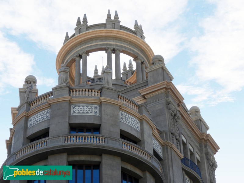 Barcelona - Via Laietana, 16-18 (Foto: Valentí Pons, 2024) Barcelona - Via Laietana, 16-18