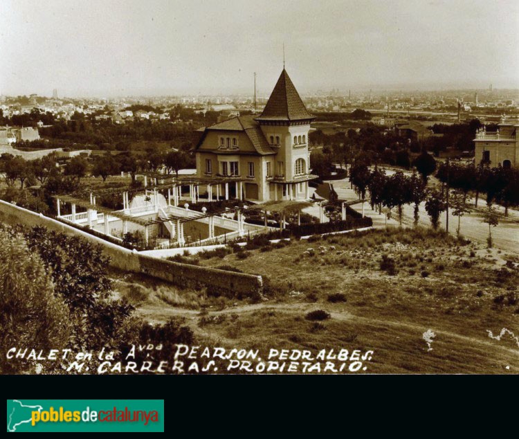 Barcelona - Casa Carreras (Foto: Arxiu Municipal de Barcelona, 1925-40) Barcelona - Casa Carreras