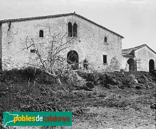 Santa Maria de Palautordera - Can Bonamic (Foto: <i>Albert Oliveras -Arxiu Fotogràfic Centre Excursionista de Catalunya-</i>, 1924) Santa Maria de Palautordera - Can Bonamic