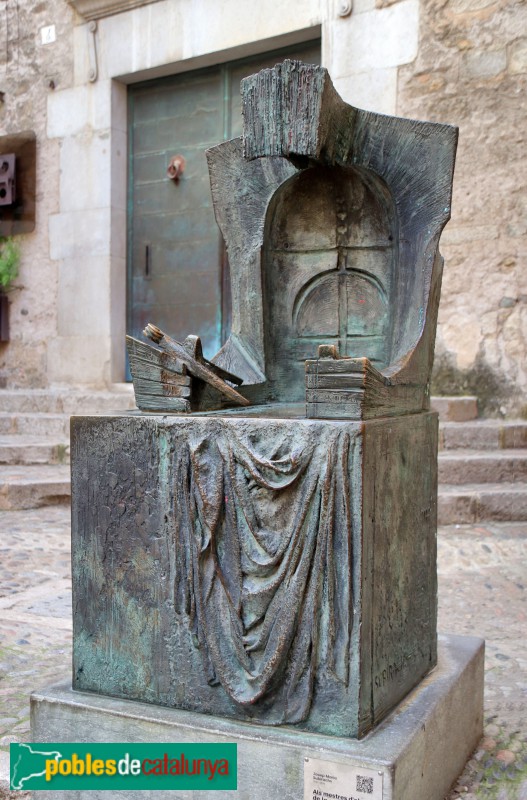 Girona - Monument als Mestres d'Obres