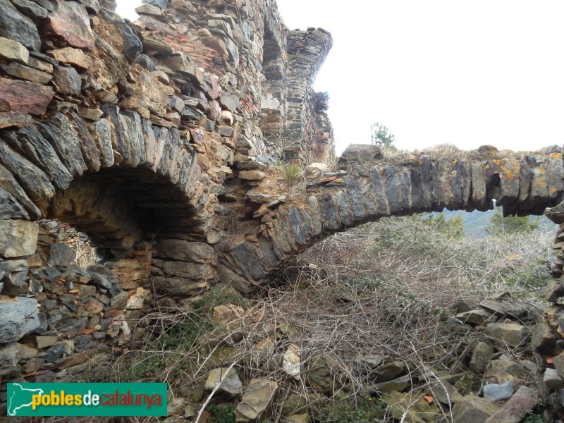 Colera - Castell de Molinàs (Foto: Ferran Artigas, 2024) Colera - Castell de Molinàs