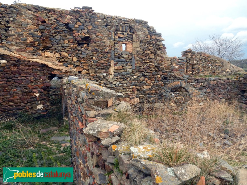Colera - Castell de Molinàs (Foto: Ferran Artigas, 2024) Colera - Castell de Molinàs