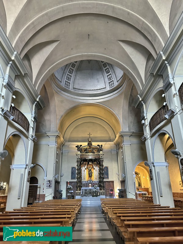 Premià de Mar - Església de Sant Cristòfol (Foto: Albert Esteves, 2024) Premià de Mar - Església de Sant Cristòfol