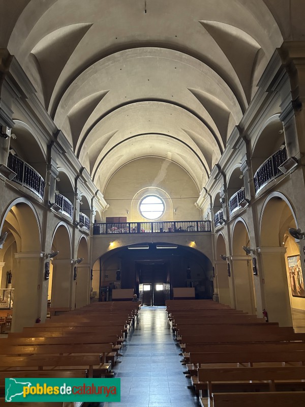 Premià de Mar - Església de Sant Cristòfol (Foto: Albert Esteves, 2024) Premià de Mar - Església de Sant Cristòfol