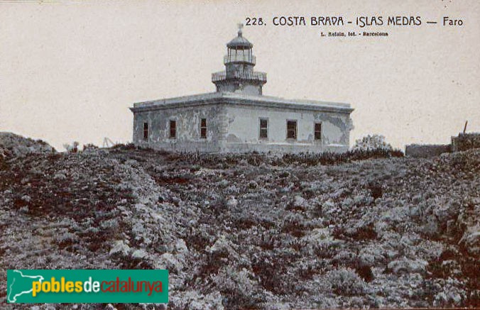 Torroella de Montgrí - Illes Medes. Postal antiga Torroella de Montgrí - Illes Medes. Postal antiga