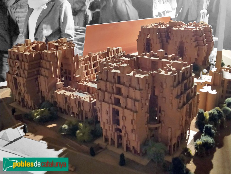 Sant Just Desvern - Maqueta al Taller Bofill (Foto: Anna Corcoll, 2022) Sant Just Desvern - Maqueta al Taller Bofill