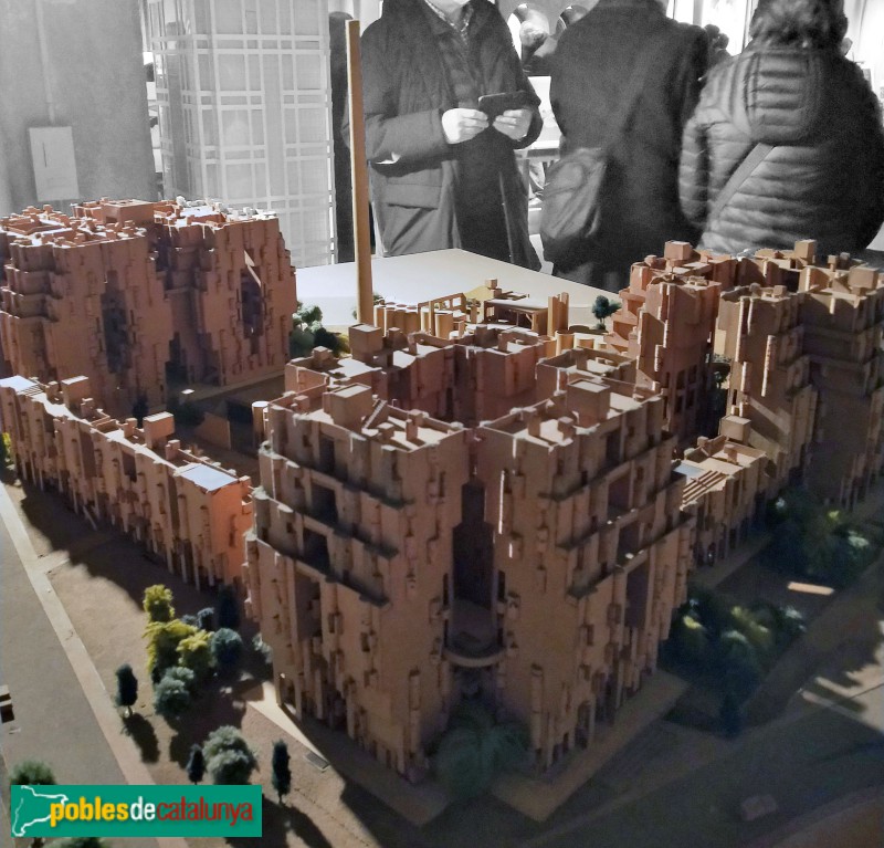 Sant Just Desvern - Maqueta al Taller Bofill (Foto: Anna Corcoll, 2022) Sant Just Desvern - Maqueta al Taller Bofill