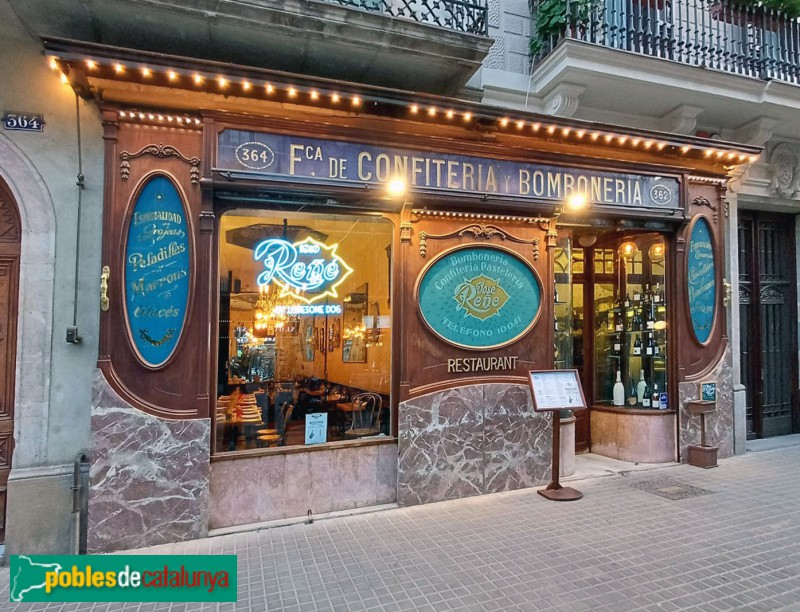 Barcelona - Confiteria Reñé (Foto: Sergi Suárez, 2024) Barcelona - Confiteria Reñé