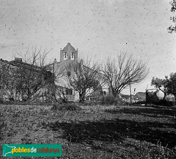 Fogars de Montclús - Santa Magdalena de Mosqueroles (Foto: <i>Francesc Blasi -Arxiu Fotogràfic Centre Excursionista de Catalunya-</i>, 1924-48) Fogars de Montclús - Santa Magdalena de Mosqueroles