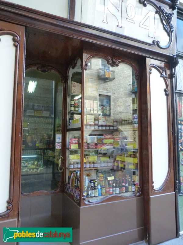 Girona - Queviures Moriscot (VPons, 2003) (2) (Foto: Valentí Pons, 2003) Girona - Queviures Moriscot (VPons, 2003) (2)